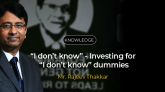 “I don’t know” - Investing for “I don’t know” dummies